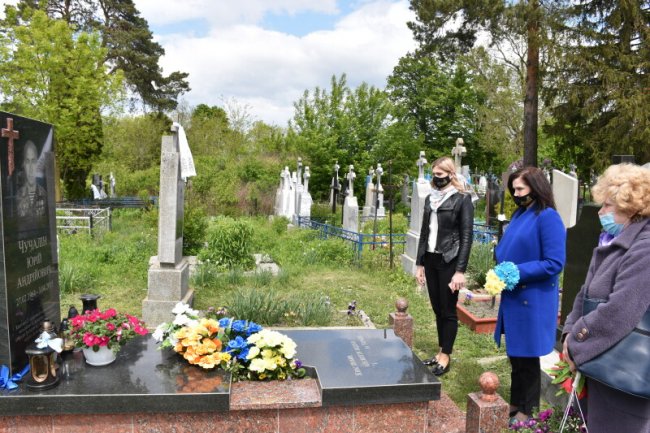 Лучани вшанували пам’ять військовослужбовців, які загинули на Сході України. ФОТО