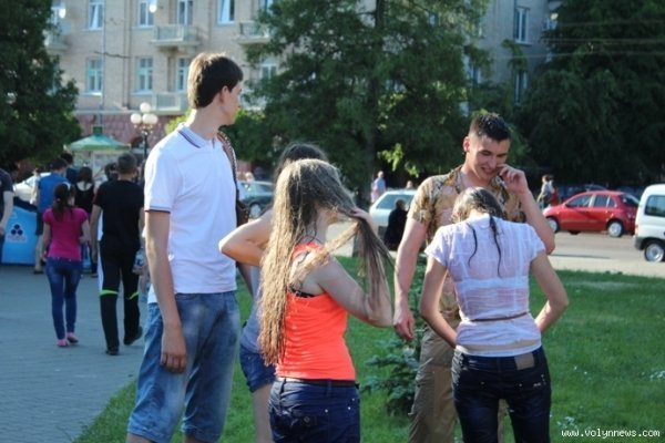 «Поливальна» неділя в Луцьку. ФОТО