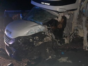 На Рівненщині сталася смертельна автотроща за участі п'яти автівок. ФОТО