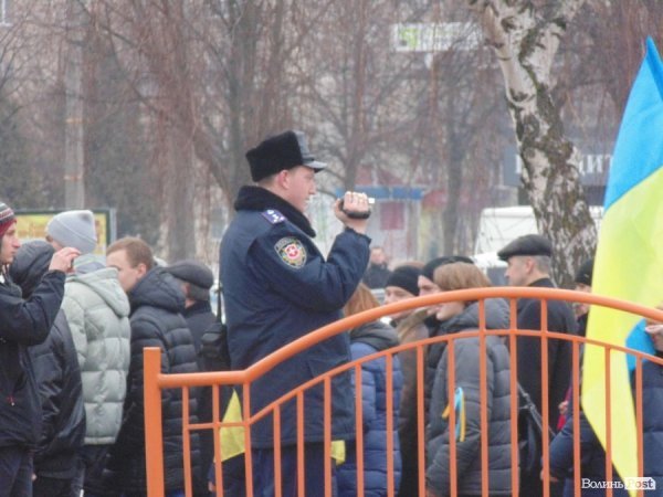 Хода до «площі Героїв Майдану» в Луцьку. ФОТО. ВІДЕО