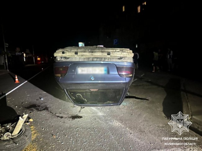 Патрульні оприлюднили деталі аварії на Волині