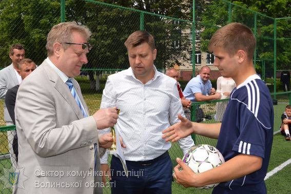 Турнір з міні-футболу серед поліцейських: «КОРД» обійшов луцьких копів