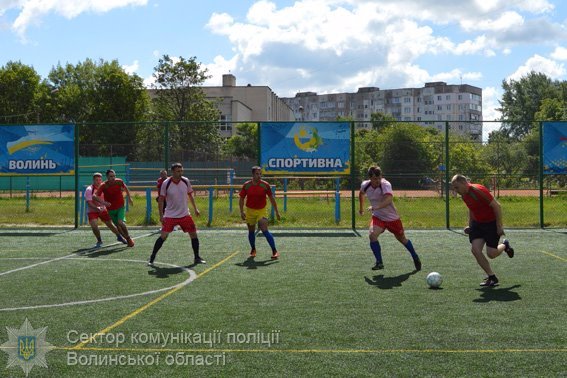 Турнір з міні-футболу серед поліцейських: «КОРД» обійшов луцьких копів