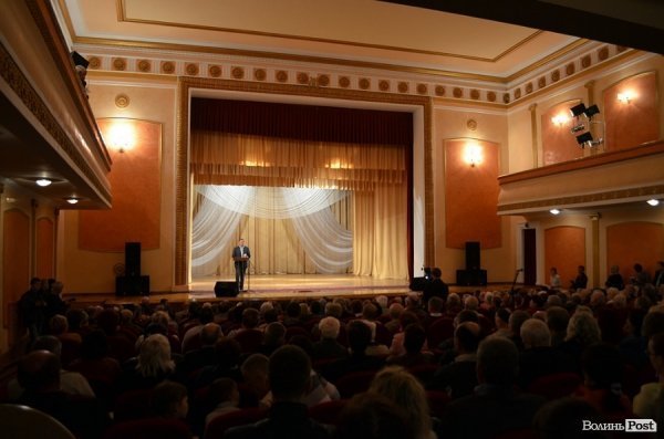 Юрій Луценко в Луцьку. ФОТО