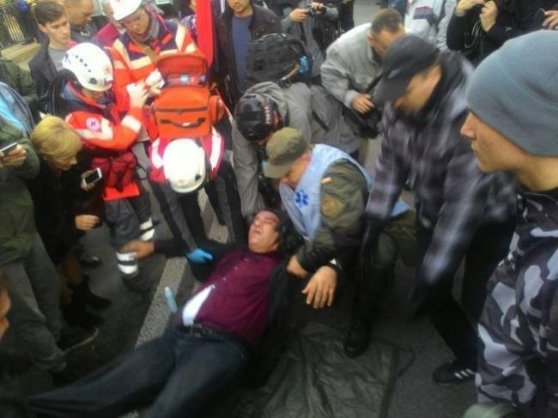 Постраждалий мітингувальник