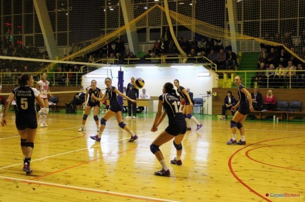 Луцькі волейболістки зазнали поразки. ФОТО