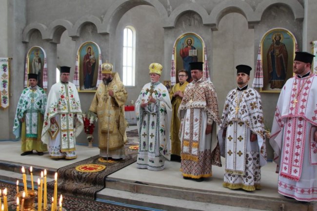 Владика Михаїл вперше відправив службу у храмі у Ковелі. ФОТО