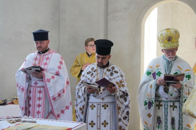 Владика Михаїл вперше відправив службу у храмі у Ковелі. ФОТО