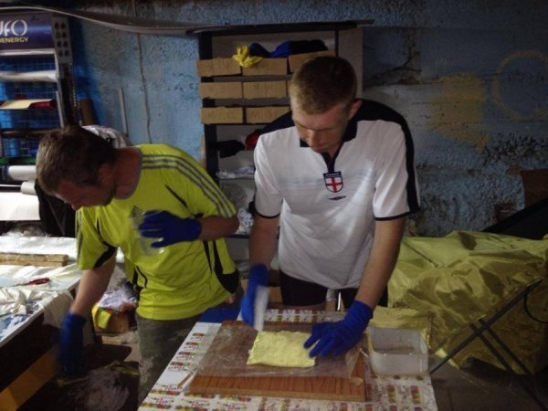 Самооборонівці випробували «волинську народну каску». ФОТО. ВІДЕО