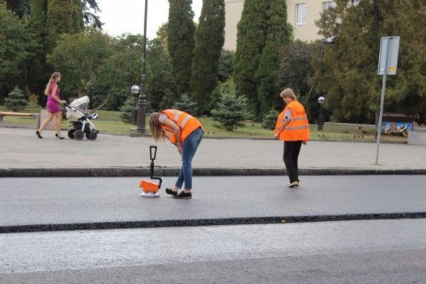 У Луцьку триває капітальний ремонт проспекту Волі. ФОТО