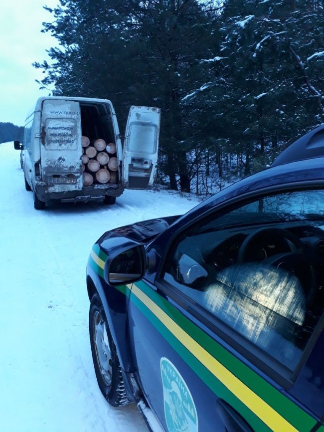 На Волині затримали крадіїв лісу на єврономерах