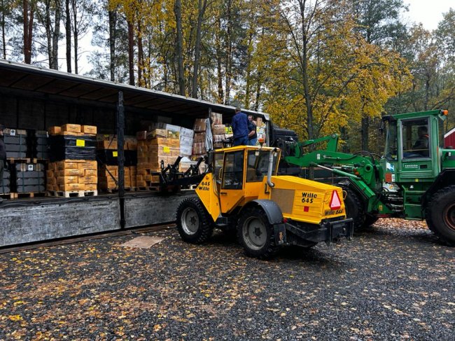 Із Волині відправили допомогу сім’ям з малими дітками на Харківщині