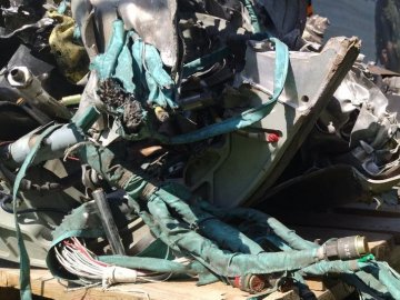 В експозиції музею на Волині з'явилися уламки ракет, якими росіяни обстріляли Луцьк. ВІДЕО 