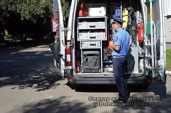 Волинські поліцейські відвідали вихованців дитячого табору «Ровесник». ФОТО