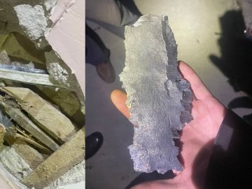 В Ковелі на Волині уламок російської ракети пошкодив будинок багатодітної родини