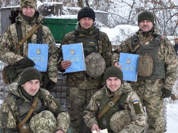 На сході України з Днем Збройних сил привітали бійців волинської бригади. ФОТО