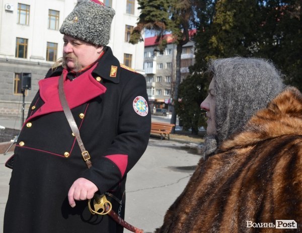 У Луцьку Шевченка вшанували спільним виконанням «Заповіту»