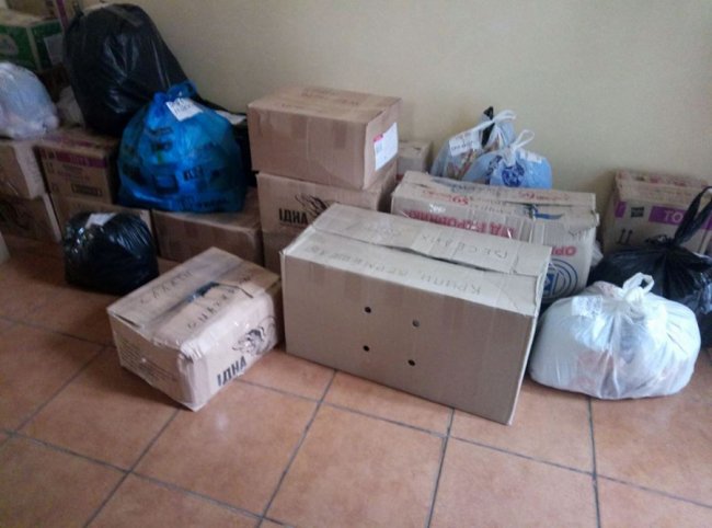 Вихованці луцького дитсадка зібрали допомогу для військових на фронт