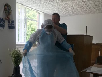 На Волині медики тренувались боротися з холерою 