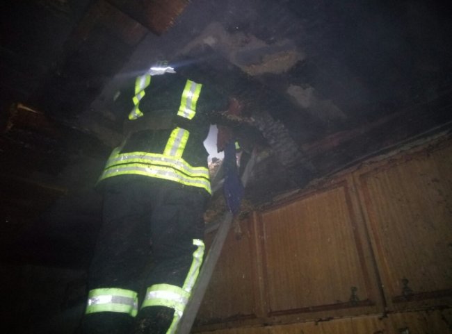 У селі на Волині горів двоповерховий будинок