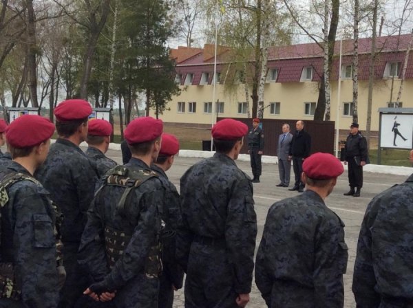 Бійці «Нацгвардії» відправилися на «передову». ФОТО