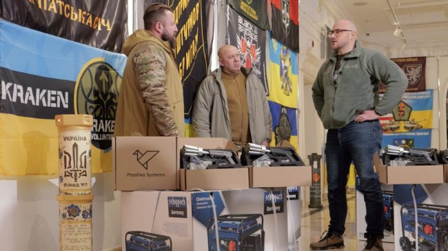 Волонтери «Української команди» передали 53 ОМБр партію сіткометів та генератори