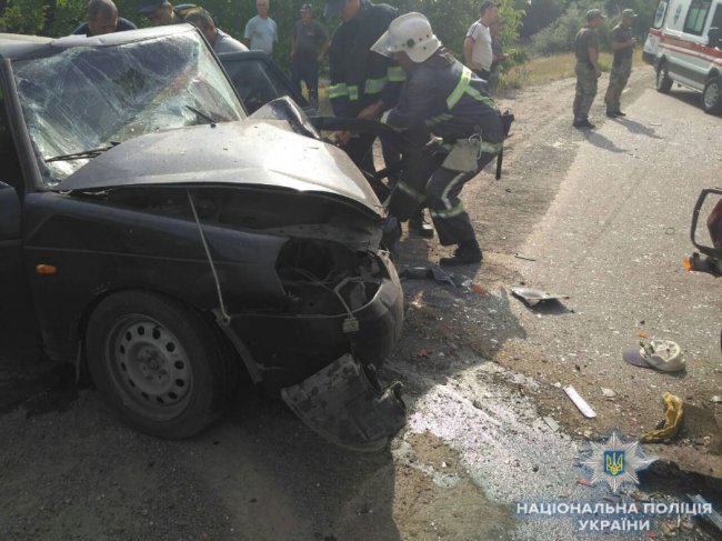 В Одеській області зіткнулися Москвич та ВАЗ: загинув чоловік. ФОТО