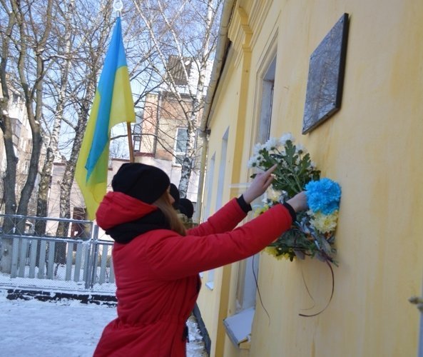 У Ковелі відкрили дошку загиблому під Іловайськом військовому