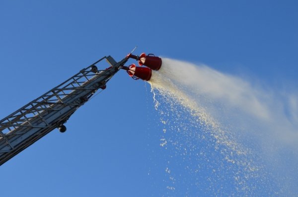 У Луцьку «горіла» нафтобаза. ВІДЕО