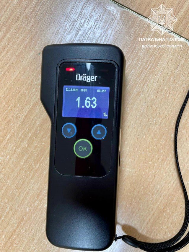 На Волині п'яні водії потрапили у ДТП. ФОТО