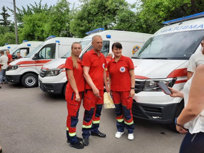 Волинь отримала 18 новеньких «швидких»: куди вони поїдуть. ФОТО