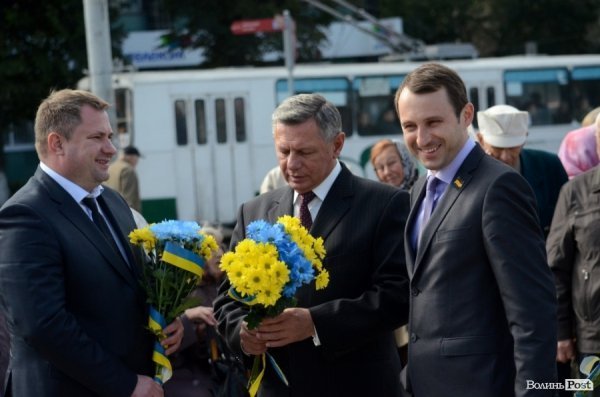 У Луцьку вшанували першого Президента України. ФОТО 