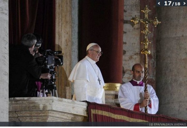 Вибрали Папу Римського. ФОТО. ВІДЕО