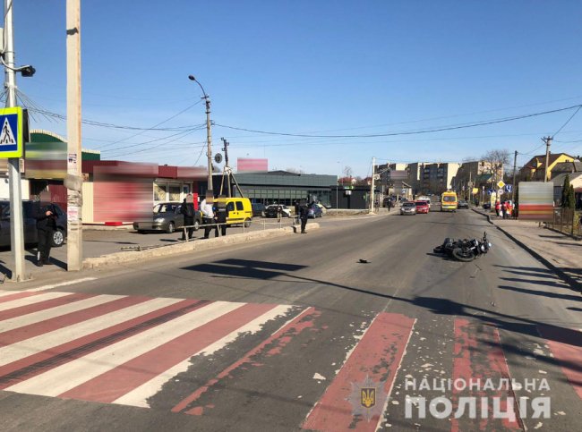 На Волині сталося дві ДТП з мотоциклістами: є постраждалі. ФОТО