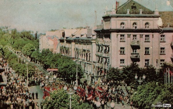 Радянський першотравень у Луцьку