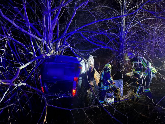 На Волині водій автівки злетів у кювет: він - у реанімації