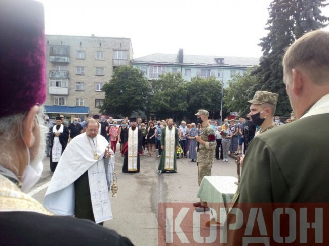 У Володимирі-Волинському провели в останню путь загиблого Іллю Струка. ФОТО