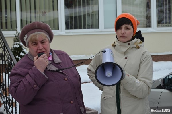 У Луцьку протестують через імпортні ліки. ФОТО