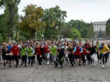 У Луцьку влаштували «крос першокурсника»