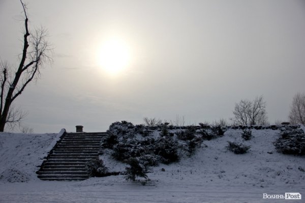 У Луцьк прийшла справжня зима. ФОТО