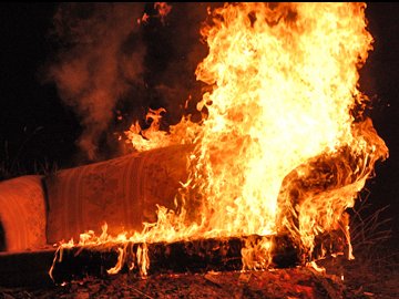 У Луцьку через замикання електромережі горіла квартира