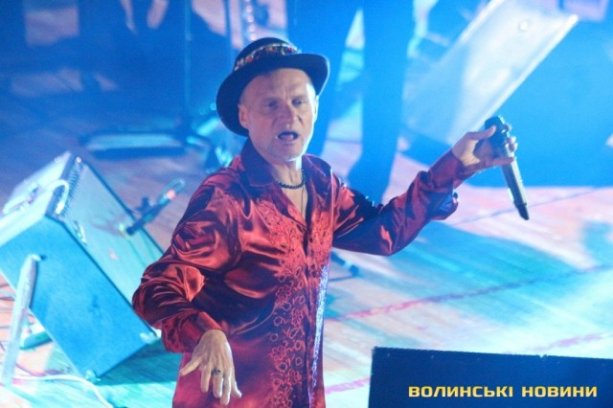 Запальний Олег Скрипка «підірвав» луцьку публіку. ФОТО. ВІДЕО