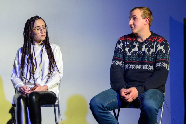 У Луцьку на «Файній гутірці» розмовляли про фейкові новини та медіакультуру під час кризи. ФОТО