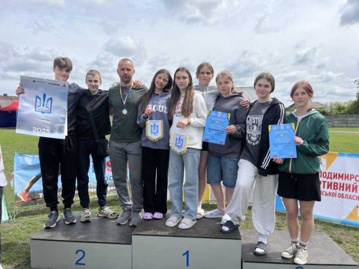 Волиніські школярі здобули «золото» і «срібло» на всеукраїнських змаганнях із літнього біатлону