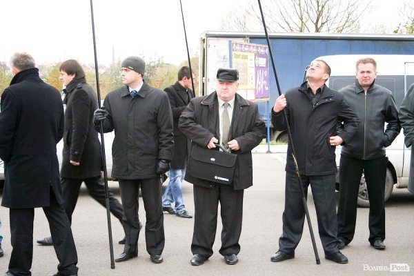 Під Луцьком пікетували гіпермаркет «Епіцентр». ФОТО