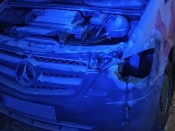 На трасі «Доманове-Ковель-Чернівці-Теребляче» під час руху загорілась автівка