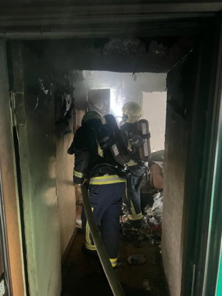 На Волині горіла квартира, власник отруївся чадним газом. ФОТО