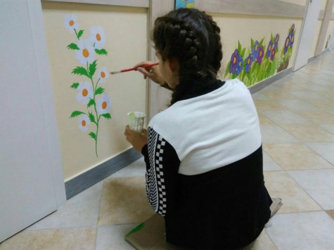 Художники перетворюють волинську лікарню на казку