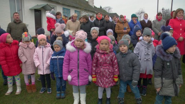 У Жиричах Ратнівського району почали будувати дитсадок. ФОТО