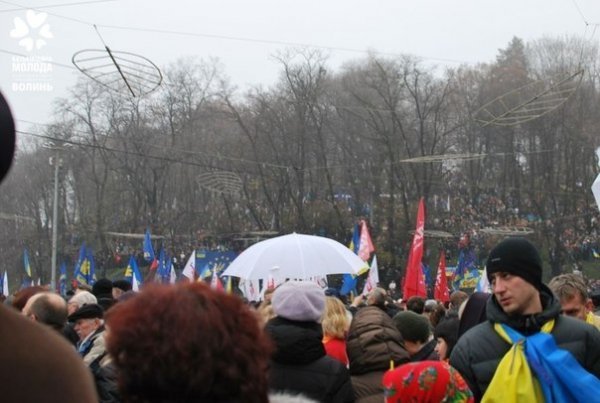 Волиняни на Євромайдані в Києві. ФОТО